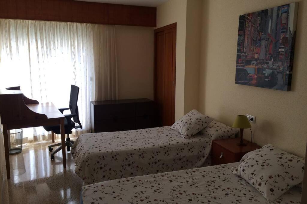 Playa Gandia, Gran Terraza, Wifi, Piscina, Parking Apartment Playa de Gandia Ngoại thất bức ảnh